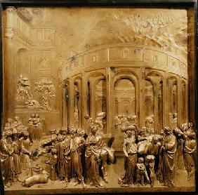 The Story of Joseph, original panel from the East Doors of the Baptistery 1425-52