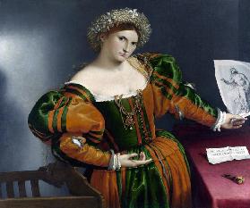 A Lady with a Drawing of Lucretia c.1530-33
