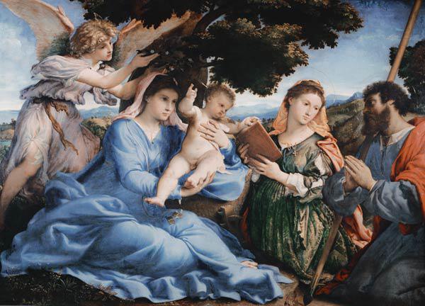 Maria mit dem Kind und den hll.Katharina und Jakobus d.Ä. um 1533
