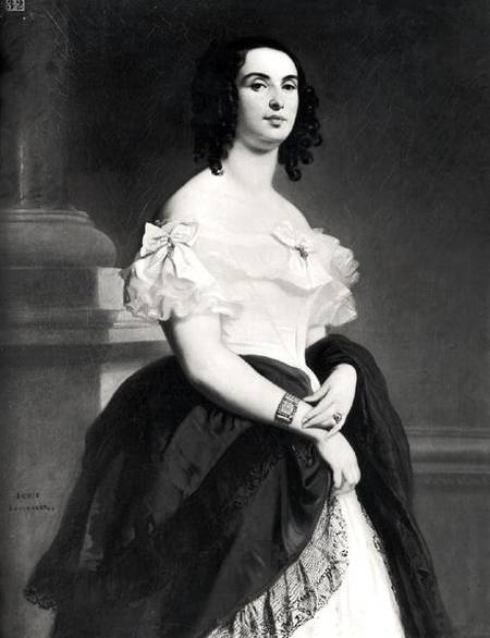 Adele Foucher (1803-68) 1839 von Louis Boulanger