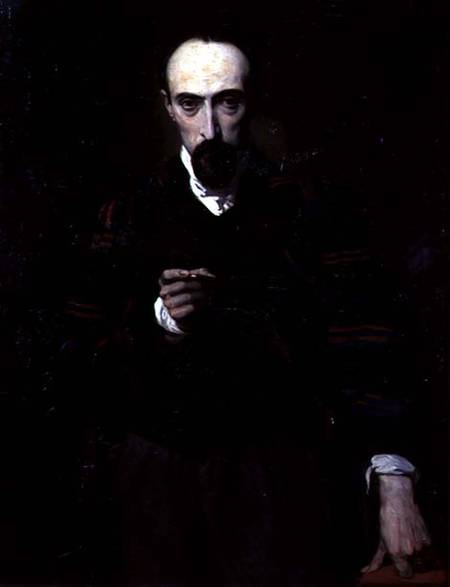 Portrait of Achille Deveria (1800-57) von Louis Boulanger