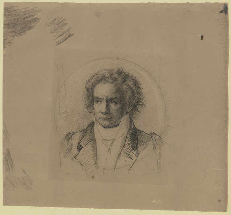Bildnis Ludwig van Beethoven von Louis Eysen