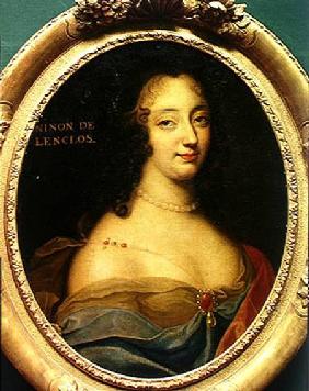 Portrait of Ninon de Lenclos (1620-1705)