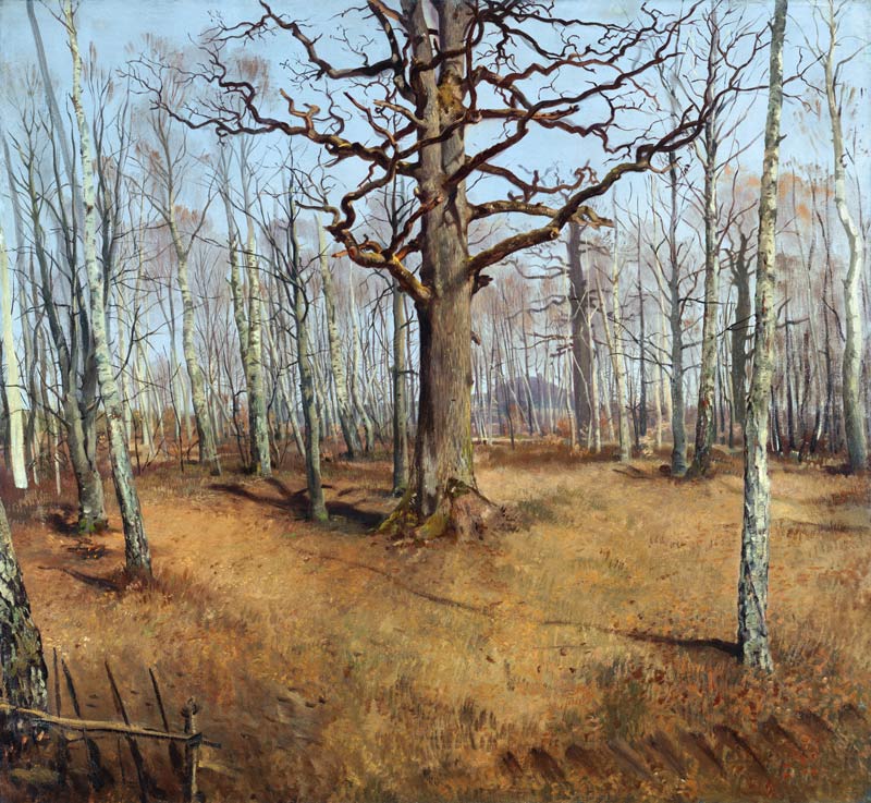 Wermsdorfer Wald. von Louis Ferdinand von Rayski