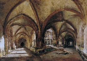 The Cloisters of St. Wandrille c.1825-30