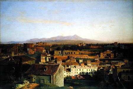 View from Rome von Louis Gurlitt