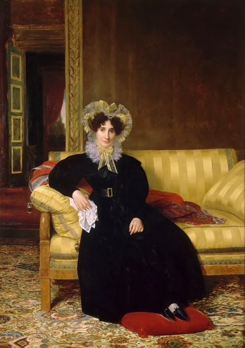 Madame Jean-Charles Clarmont, geb. Rosalie Favrin (1772-1858) von Louis Hersent