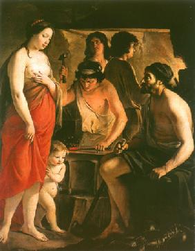 Venus in der Schmiede des Vulkans 1641