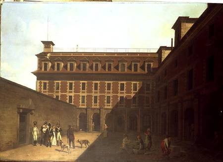 The Prison des Madelonnettes von Louis-Léopold Boilly