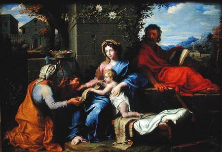The Holy Family von Louis Licherie de Beuron