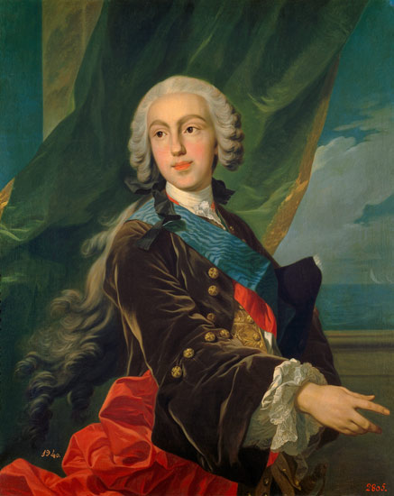 The Infante Philip of Bourbon, Duke of Parma von Louis Michel van Loo