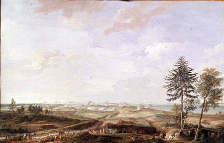 The Siege of Yorktown in 1781 von Louis Nicolas van Blarenberghe