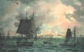 The Bombing of Cadiz by the French on 23rd September 1823 1824