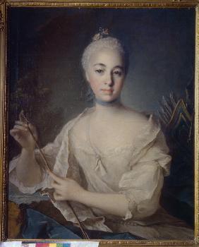 Porträt von Gräfin Anna Woronzowa (1743-1769)