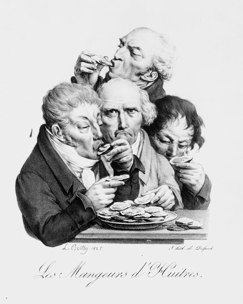 Les Mangeurs d''Huitres von Louis Leopold Boilly