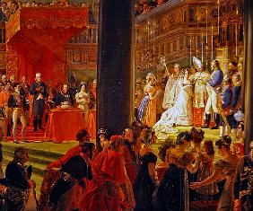 The Marriage of Marie-Caroline de Bourbon, Princess of the Two Sicilies and Charles-Ferdinand de Fra