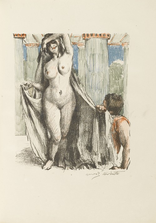 Illustration zum Hohelied Salomos von Lovis Corinth