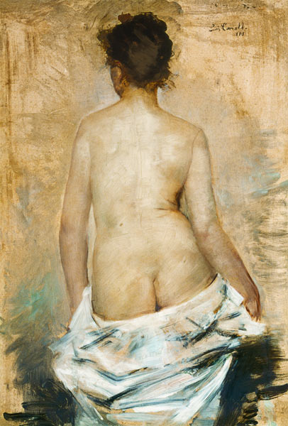 Weiblicher Rückenakt von Lovis Corinth