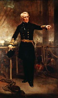 Admiral Lord Lyons, GCB, 1855 (oil on canvas) 1565