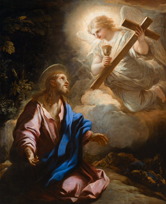 Christ on Mt. of Olives von Luca Giordano