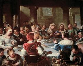 The Marriage at Cana (oil on canvas) 1878