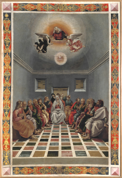 The Descent of the Holy Ghost von Luca Signorelli