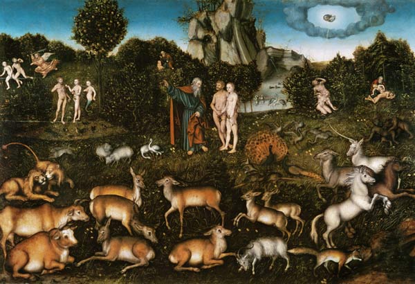 Das Paradies von Lucas Cranach d. Ä.