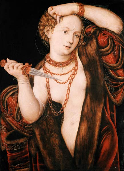 Lucretia, after 1537 von Lucas Cranach d. Ä.