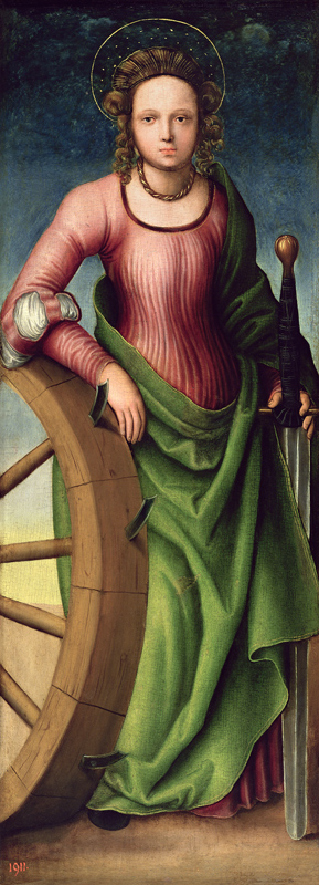 Die Hl. Katharina von Lucas Cranach d. Ä.