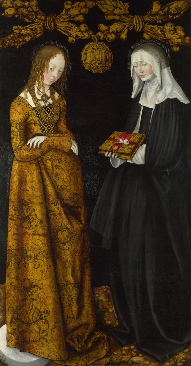 Die heiligen Christina und Odilia von Lucas Cranach d. Ä.