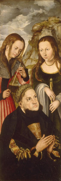 Friedrich III. der Weise u.Hlge von Lucas Cranach d. Ä.