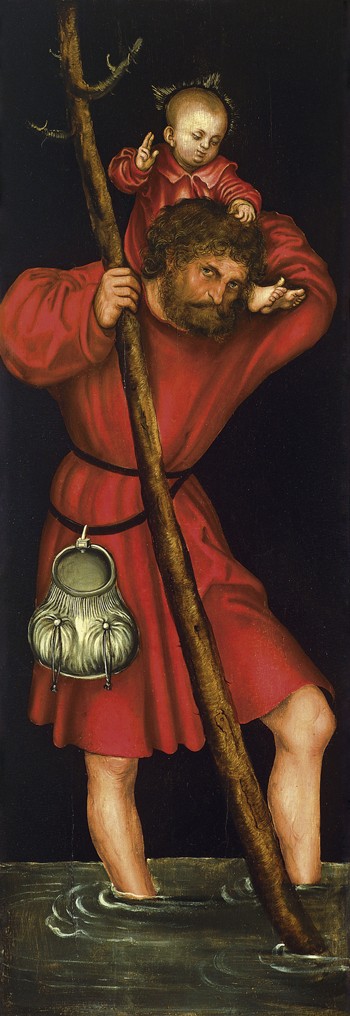 Heiliger Christophorus von Lucas Cranach d. Ä.