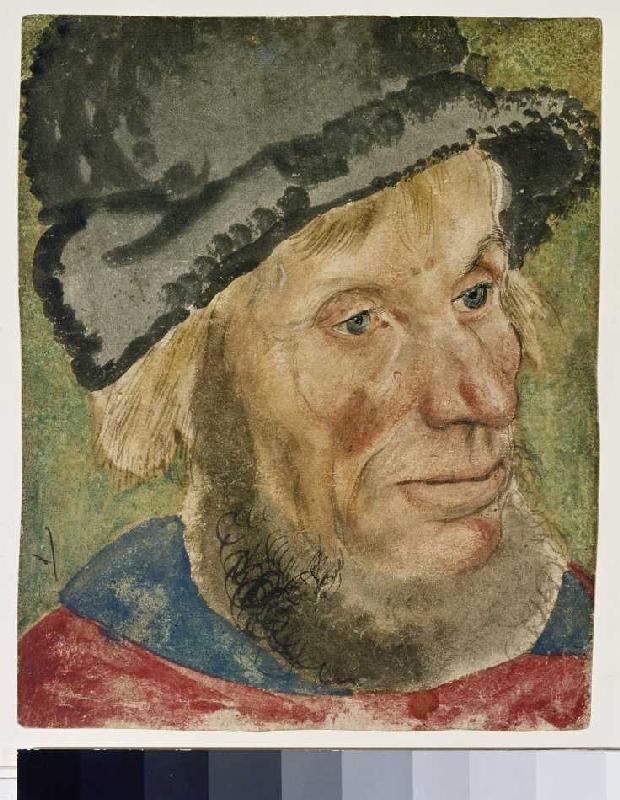 Kopf eines Bauern von Lucas Cranach d. Ä.