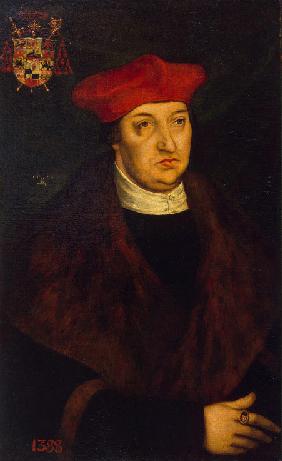 Porträt des Albrecht von Brandenburg (1490-1545), Kurfürst und Erzkanzler des Heiligen Römischen Rei 1526