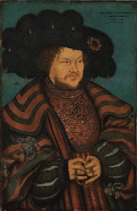 Porträt des Joachim I. Nestor (1484-1535), Kurfürst von Brandenburg 1529