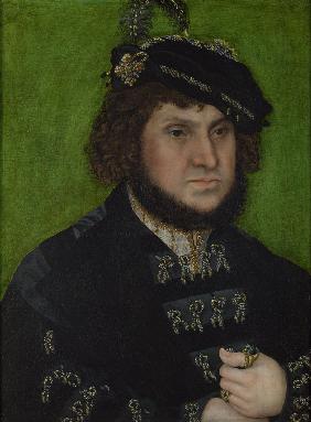 Porträt von Johann des Beständigen von Sachsen (1468-1532) 1509