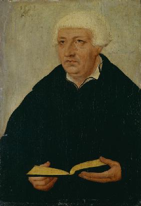 Porträt von Johannes Bugenhagen (1485-1558) 1543