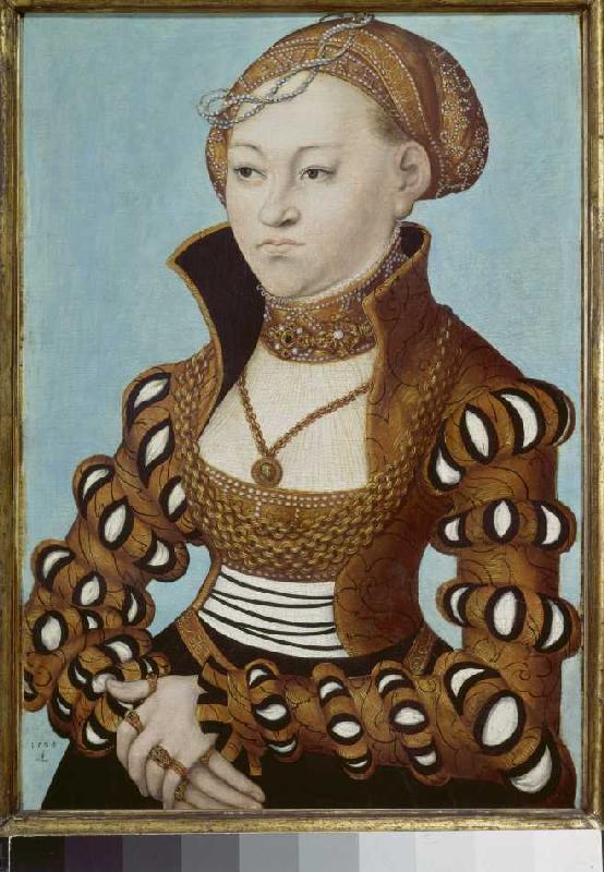 Prinzessin Maria von Sachsen von Lucas Cranach d. Ä.