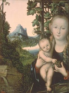 Maria mit dem Kind  Um 1520
