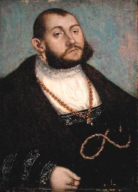 Portrait of Elector Johann Friedrich the Magnanimous (1503-53) of Saxony c.1530
