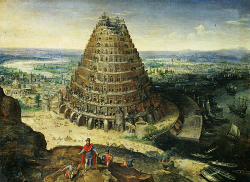 The Tower of Babel von Lucas van Valckenborch