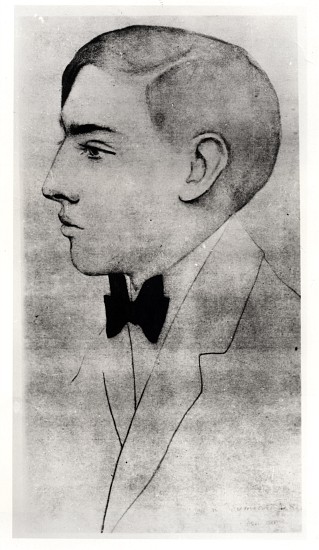 Portrait of Raymond Radiguet (1903-23) von Lucien Daudet