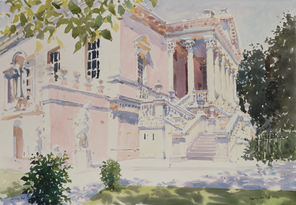 Chiswick House, 1994 (w/c on paper)  von Lucy Willis