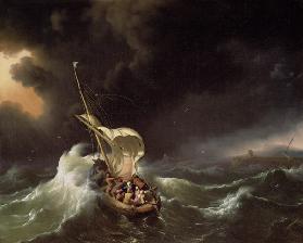 Christ in the Storm on the Sea of Galilee 1695