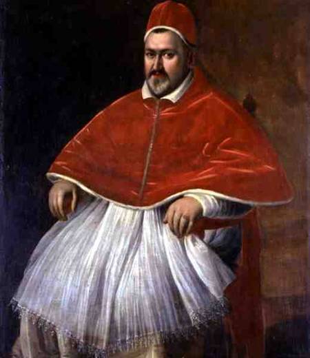 Portrait of Pope Paul V (1552-1621) von Ludovico Leone