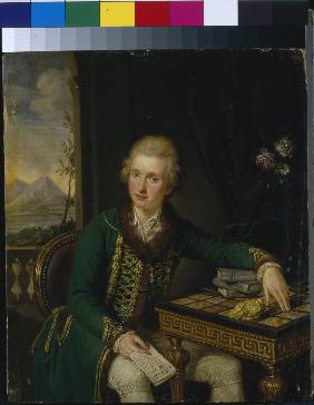 Porträt von Michael Johann Graf von der Borch (1751-1810)