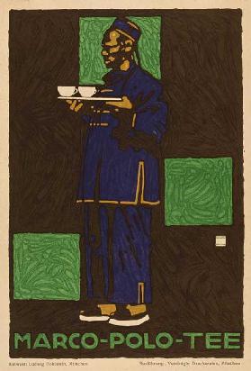 Plakatwerbung Marco Polo Tea 1910