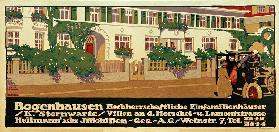 Bogenhausen / Hochherrschaftliche Einfamilienhäuser / K. Sternwarte / Villen an d. Herschel– u. Lamo 1910