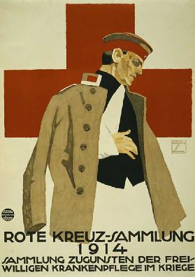 Rote Kreuz-Sammlung 1914. Sammlung zugunsten der Freiwilligen Krankenpflege im Kriege 1914