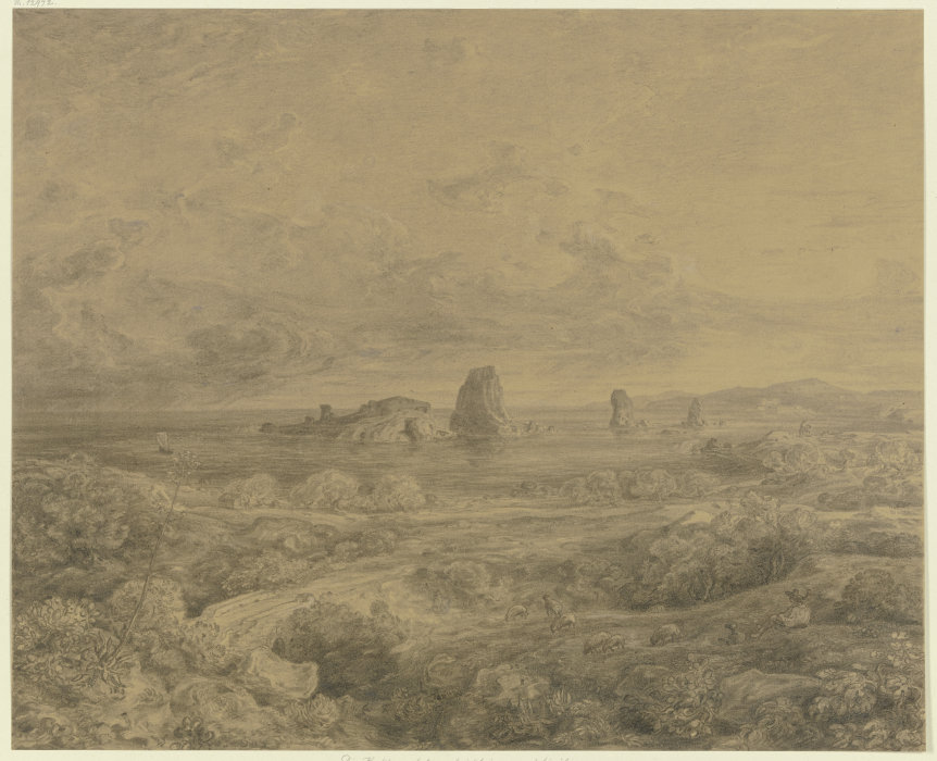 Die Zyklopenfelsen bei Sciacca von Ludwig Metz